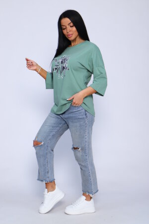 Женская туника 00005 фисташка