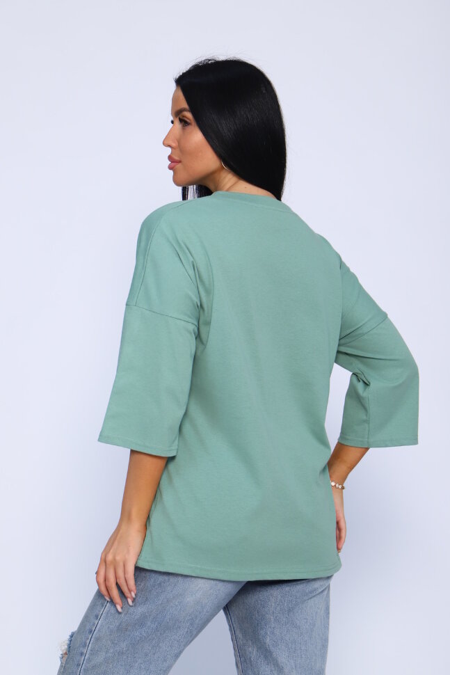 Женская туника 00005 фисташка