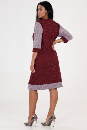 Платье женское 31766 бордо