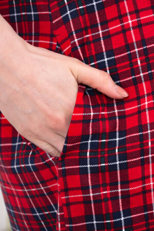 Халат Женский Лочеано клетка