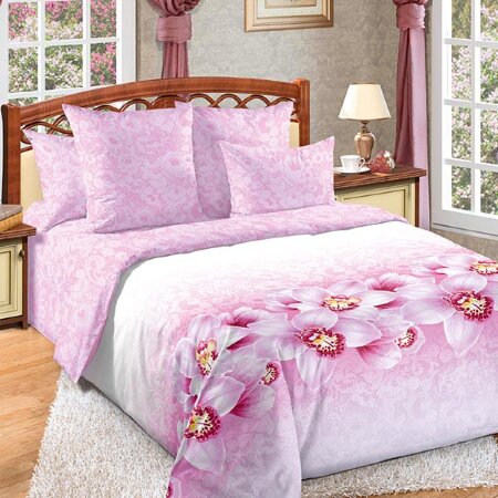 Аромат орхидей постельное белье перкаль