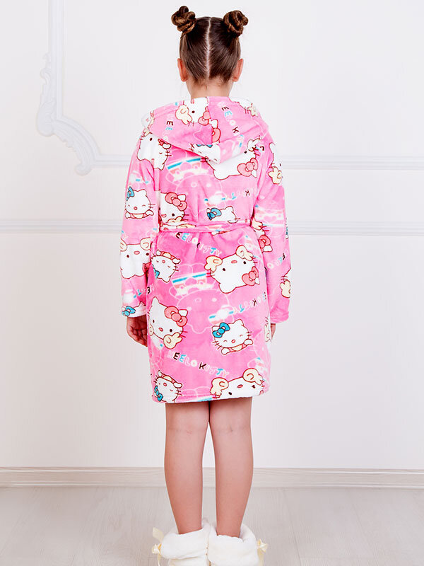 Халат детский Кити (розовый)
