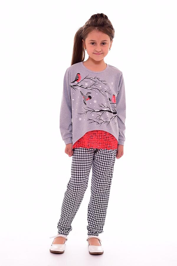 Пижама детская 7-126 снегири