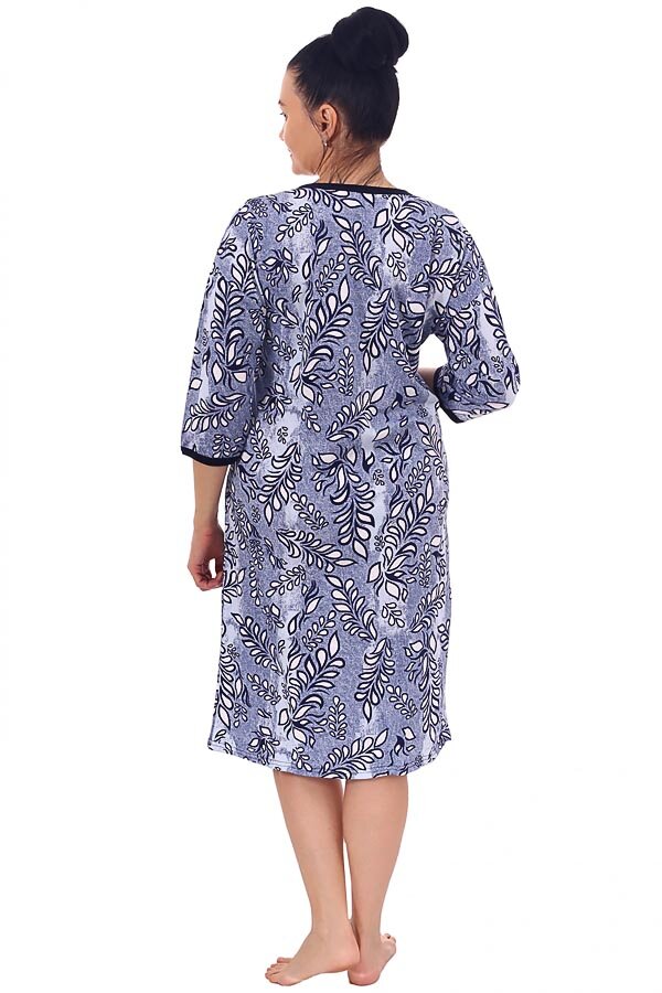 Халат Алтея голубая К-136/1