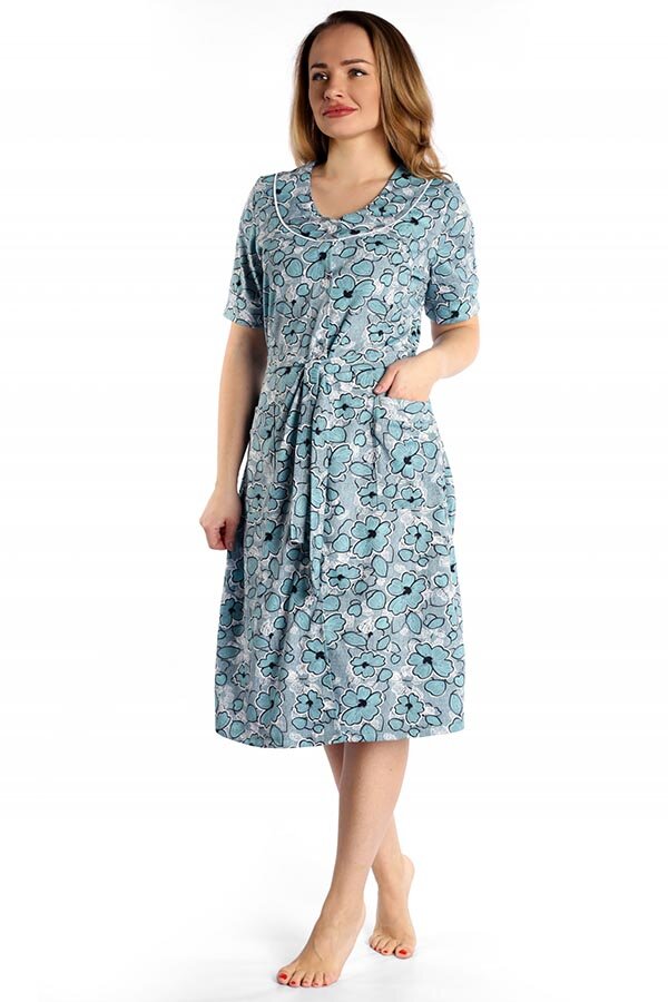 Халат Эрика аквамарин К-268