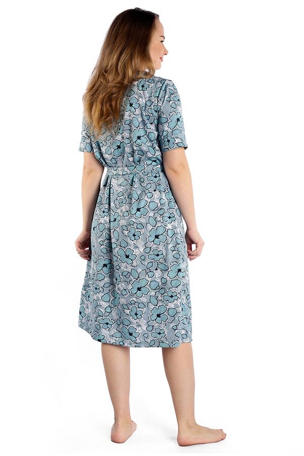 Халат Эрика аквамарин К-268