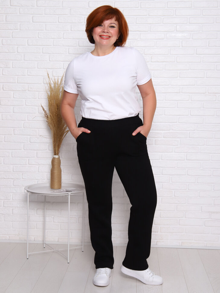 Зара чёрный брюки