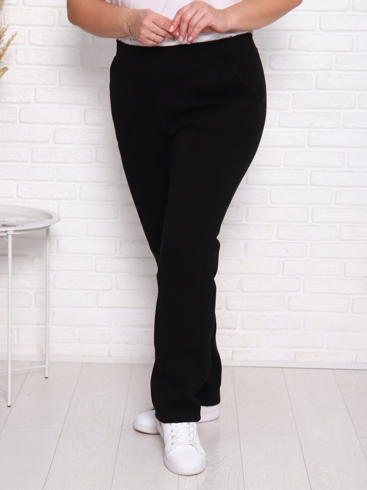 Зара чёрный брюки