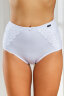Женские трусы HoneyFormat 3959 большие размеры, высокая талия белый