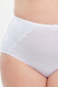 Женские трусы HoneyFormat 3959 большие размеры, высокая талия белый