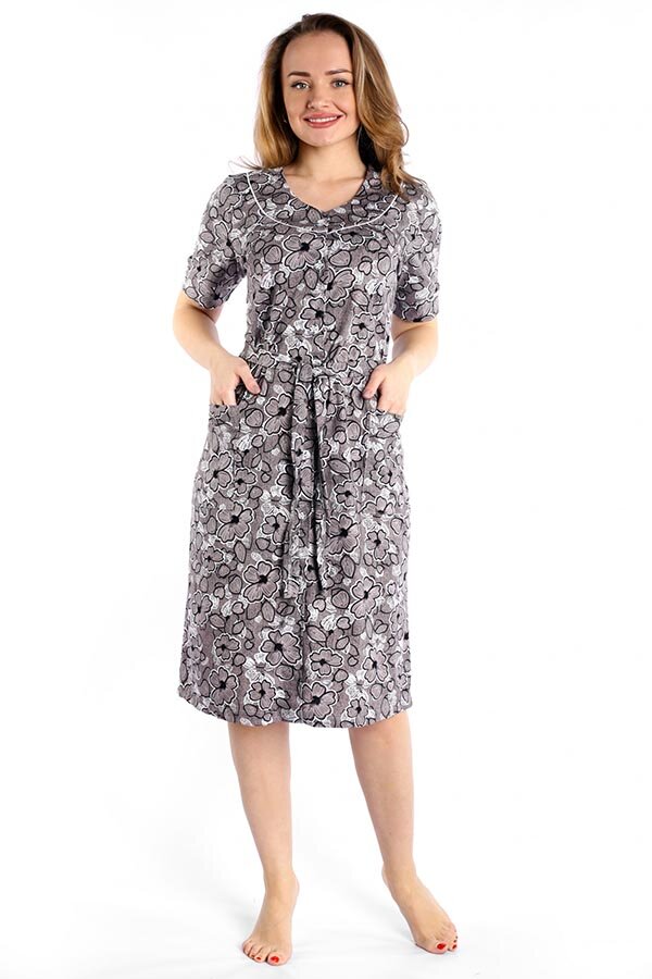 Халат Эрика сталь К-268