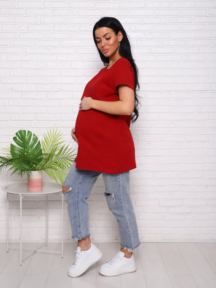 Футболка Валерия-2 бордо