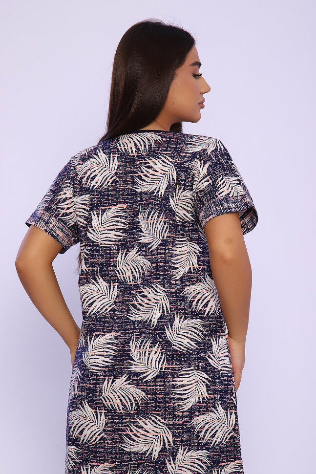 Платье женское Ждана сине-белый