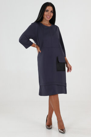 Платье женское 31929 серый