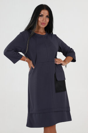 Платье женское 31929 серый