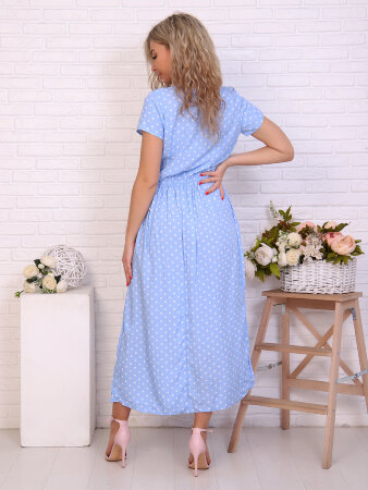 Ассоль горошек платье