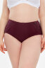 Женские трусы HoneyFormat 3959 большие размеры, высокая талия бордовый