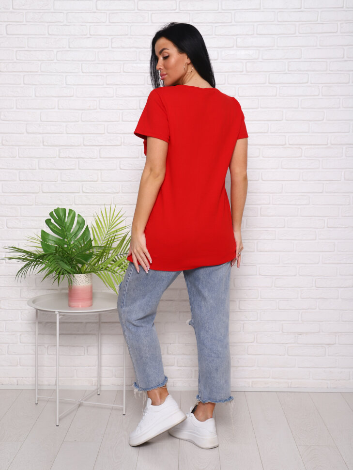 Футболка Валерия-1 красный