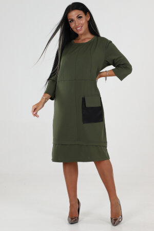 Платье женское 31929 хаки