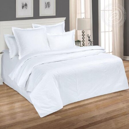 Белый постельное белье сатин