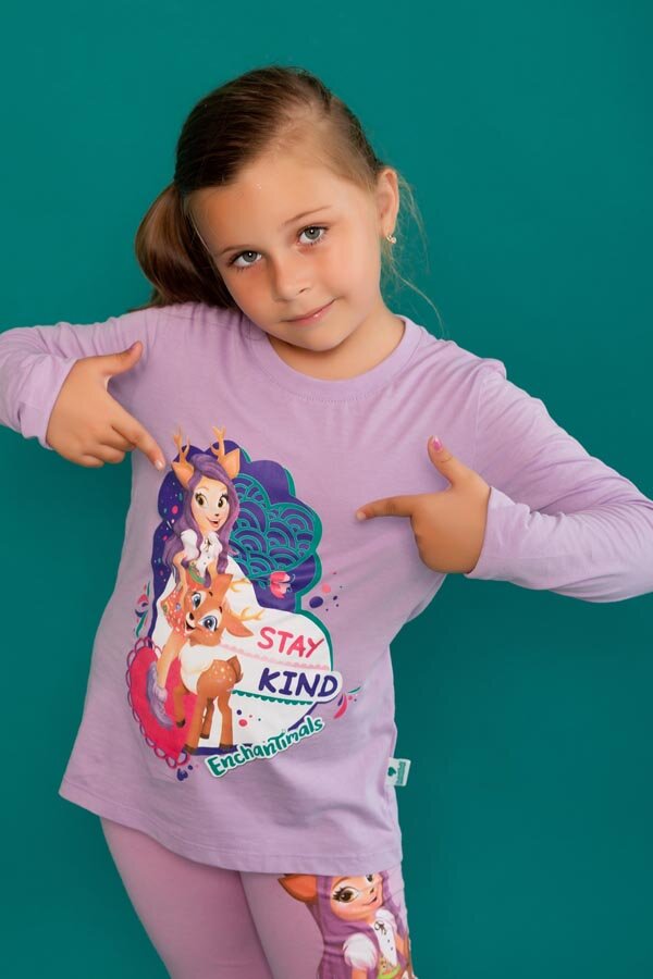 Лонгслив для девочки 22484