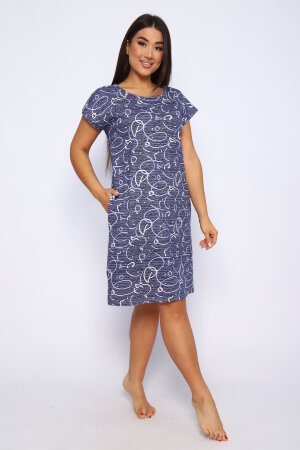 Платье женское 016 синий