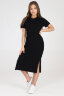 Платье женское ПЛ-фут черный