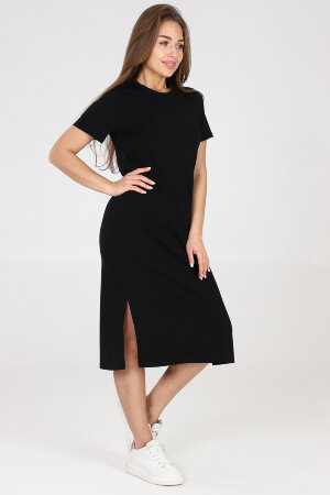 Платье женское ПЛ-фут черный