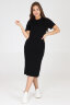 Платье женское ПЛ-фут черный