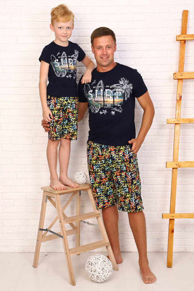 Костюм с шортами для мальчика 14564