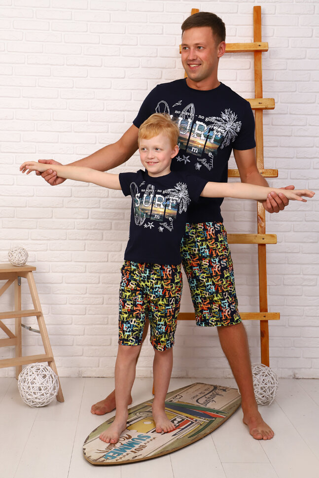 Костюм с шортами для мальчика 14564