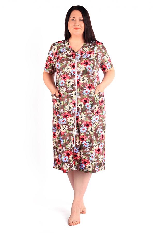 Халат Фаина браун К-307/2