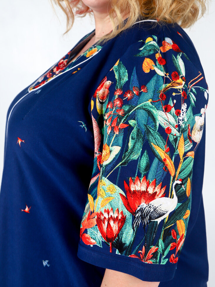 Халат Кадриль райский сад ХГ-06-12