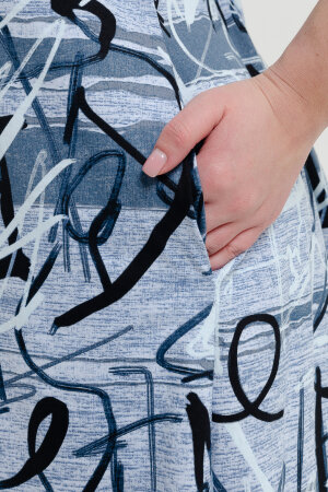 Платье женское 031 голубой