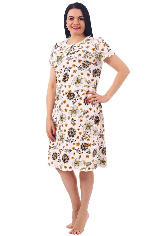 Ночная сорочка Фаина зелень КС-87