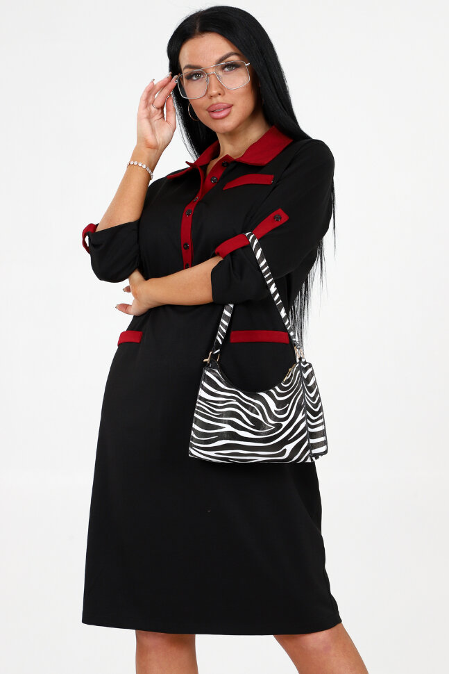 Платье женское 31789 черный