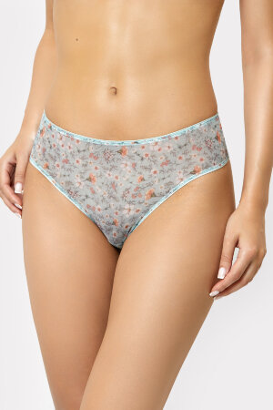 Женские трусы 412451 гвоздики на фисташковом