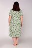 Халат Фаина полянка зелень К-307/2