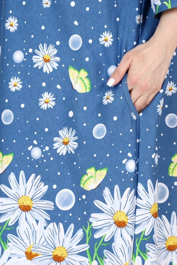 Халат Кадриль ромашки ХГ-55-4