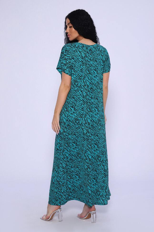 Платье женское 24670 бирюзовый