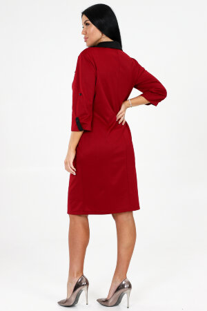 Платье женское 31789 бордо