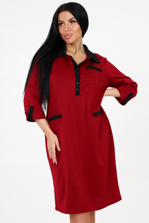 Платье женское 31789 бордо