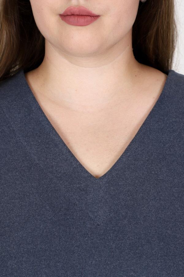 Туника Дарина серый ТГ-01-6