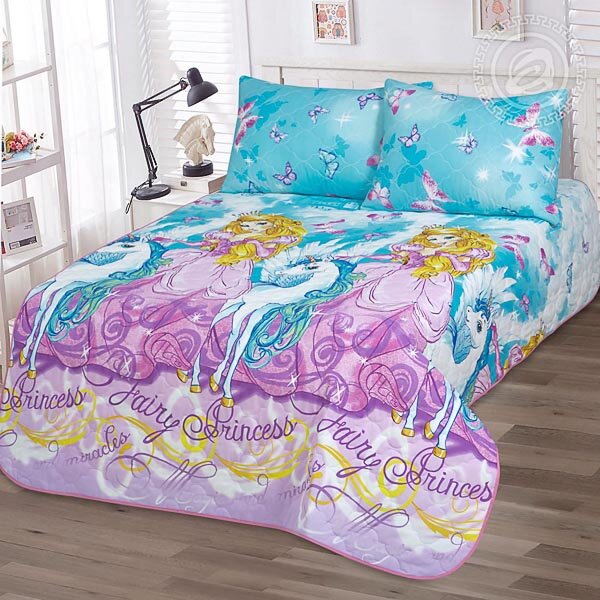 Покрывало стеганое Зазеркалье, поплин