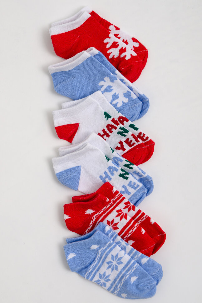 Детские носки Сноу красный