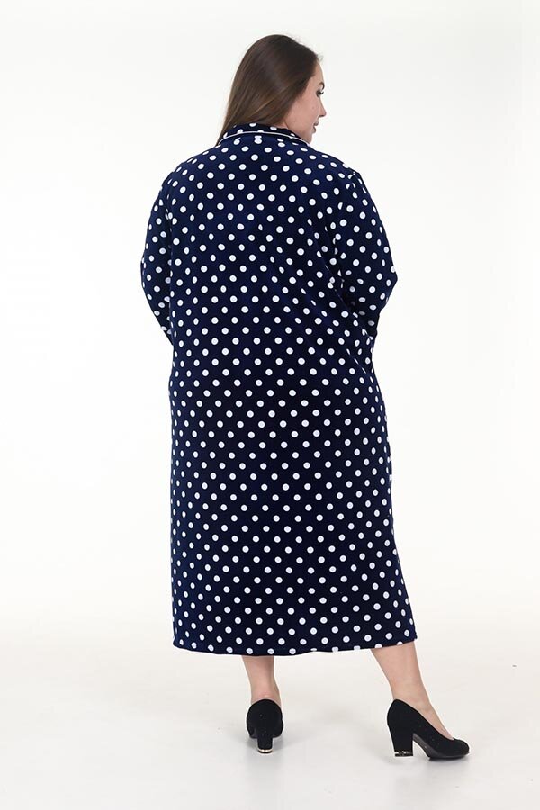 Халат&nbsp;Амалия синий ХГ-101-3