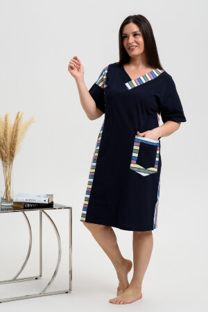 Платье женское 8479 широкая полоса