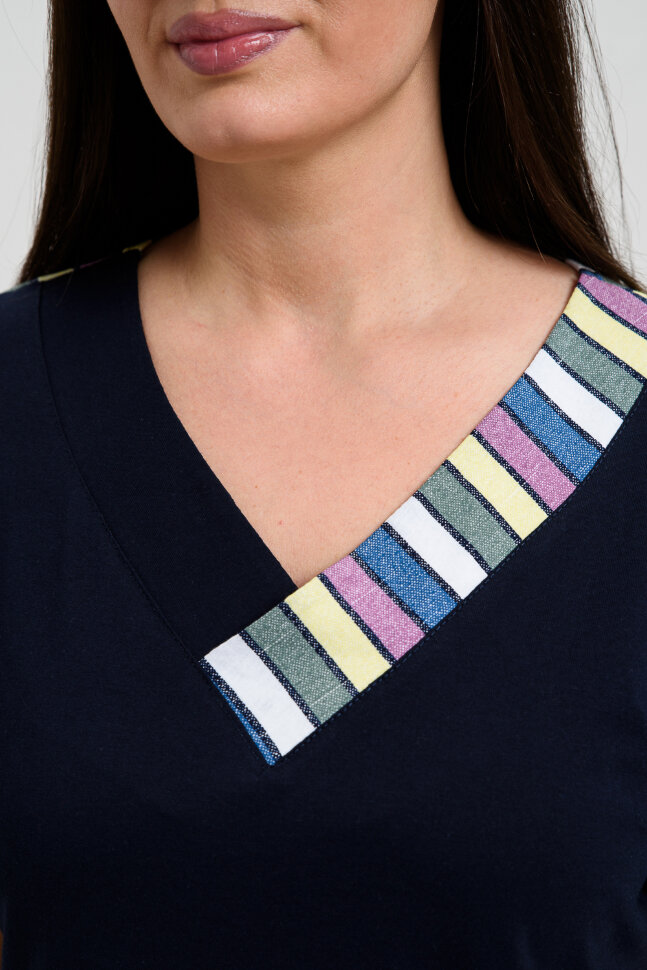 Платье женское 8479 широкая полоса