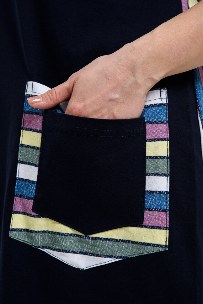 Платье женское 8479 широкая полоса