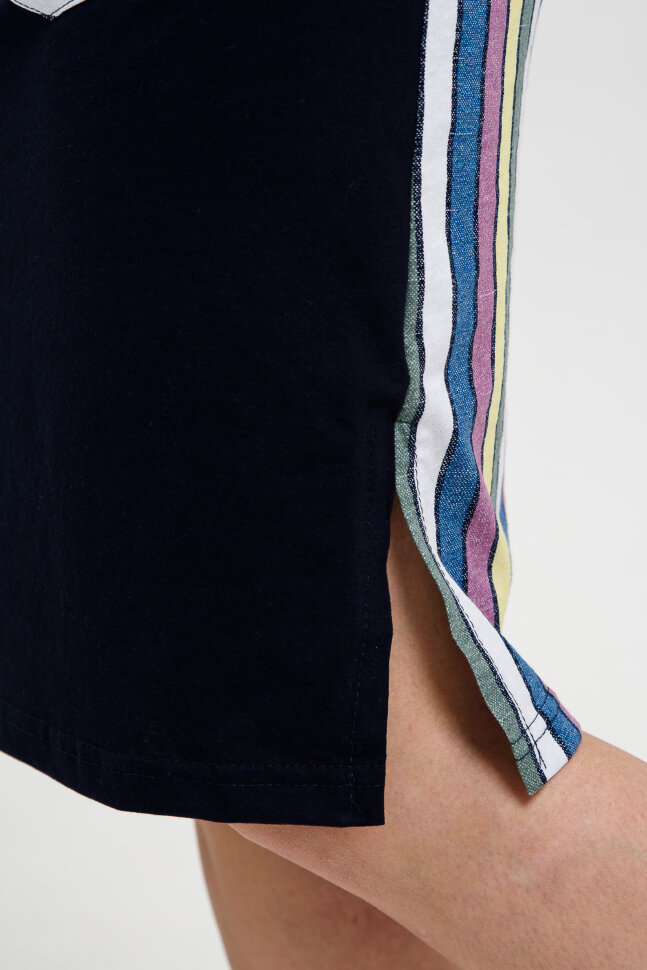 Платье женское 8479 широкая полоса